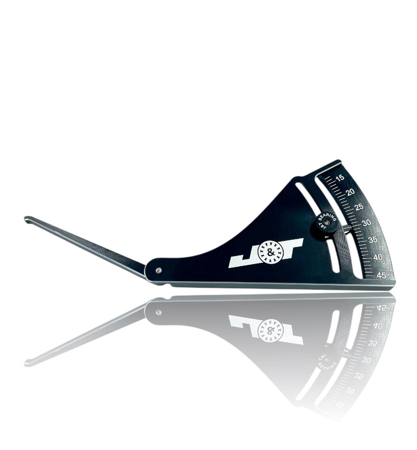 J&T Bearing Co. Aluminum Ride Height Gauge (13-45mm)