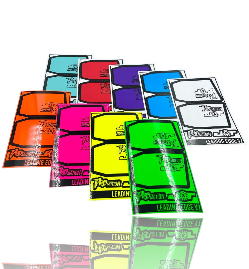 Pro Motion J&T Leading Edge V2 Wing End Plate Stickers