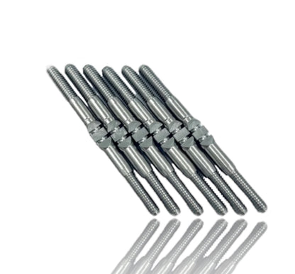 Xray XB2 '26 Titanium "Milled'' XD Turnbuckles