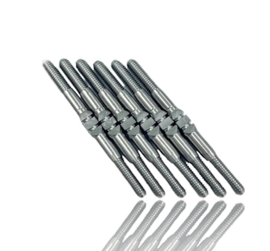 Xray XB2 '26 Titanium "Milled'' XD Turnbuckles