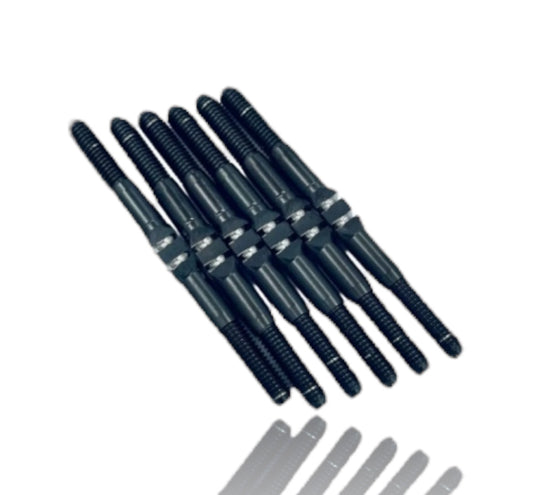 Xray XB2 '26 Titanium "Milled'' XD Turnbuckles