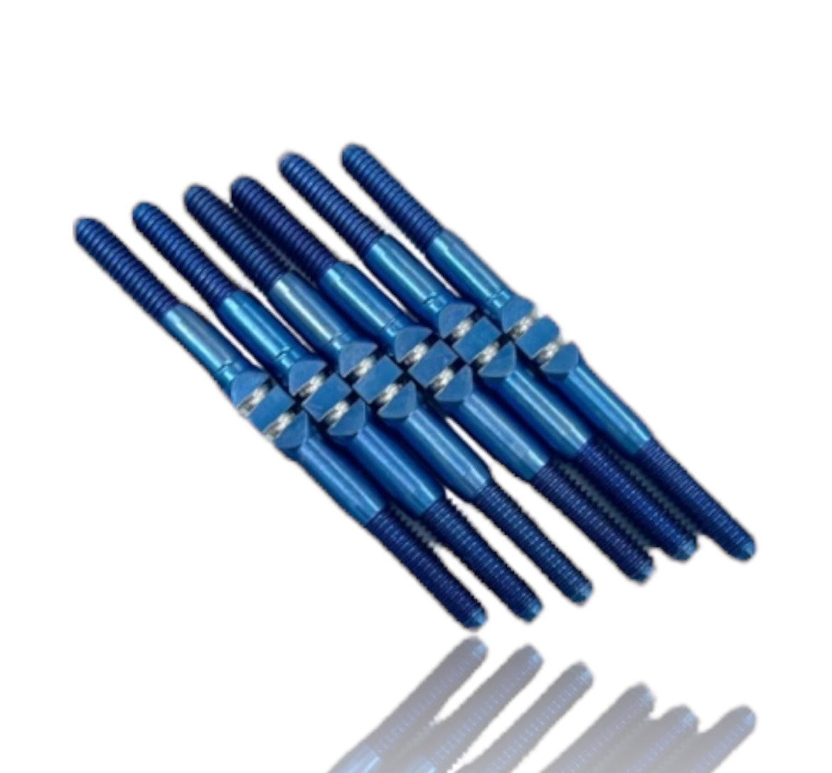 Xray XB2 '26 Titanium "Milled'' XD Turnbuckles