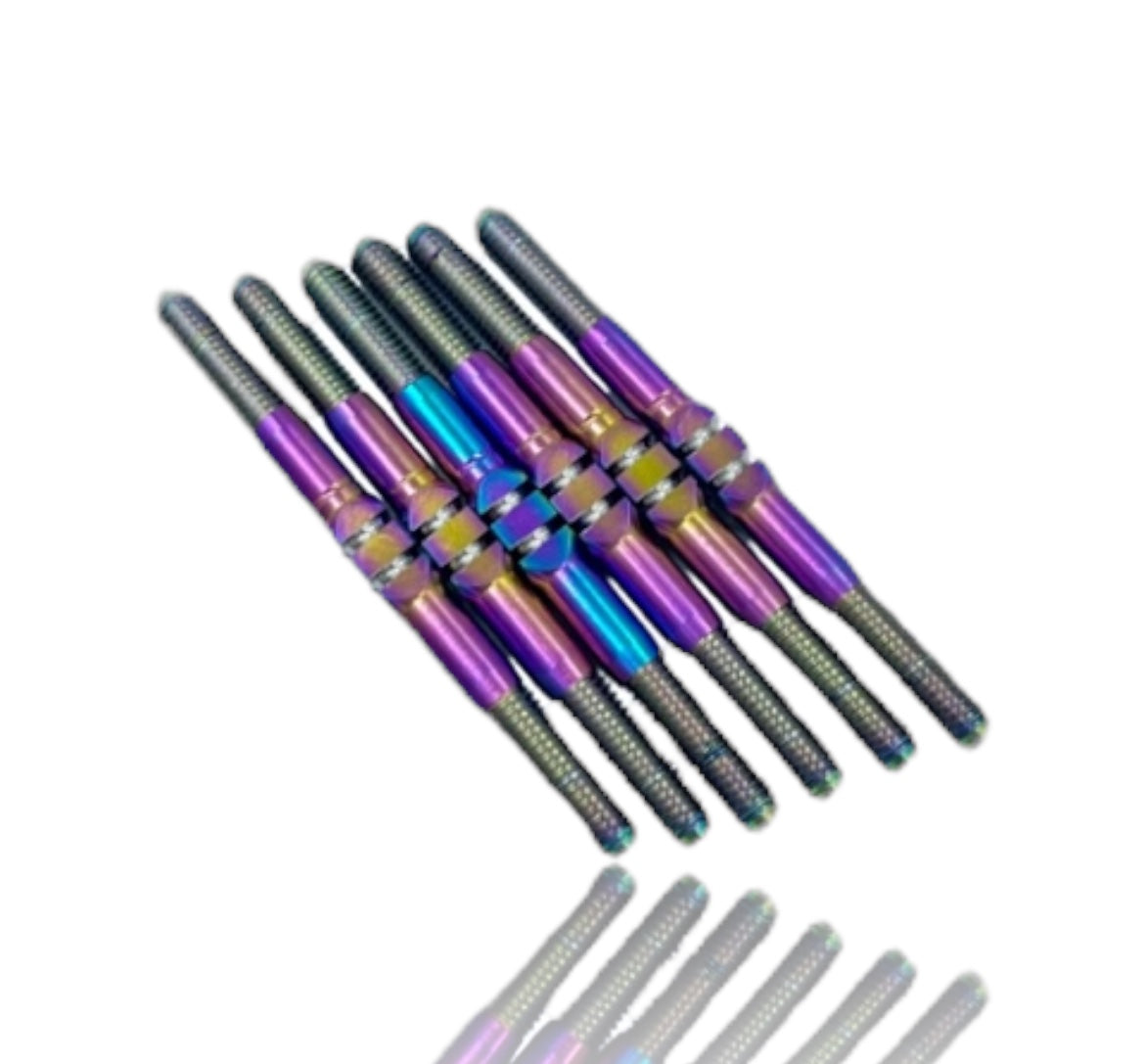 Xray XB2 '26 Titanium "Milled'' XD Turnbuckles