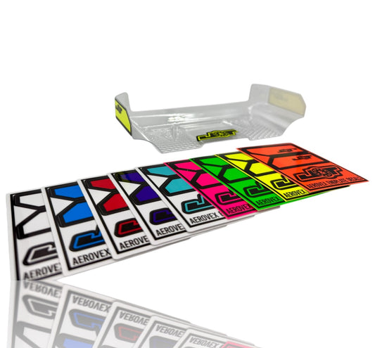 J&T Aerovex 1/10 Wing End Plate Stickers