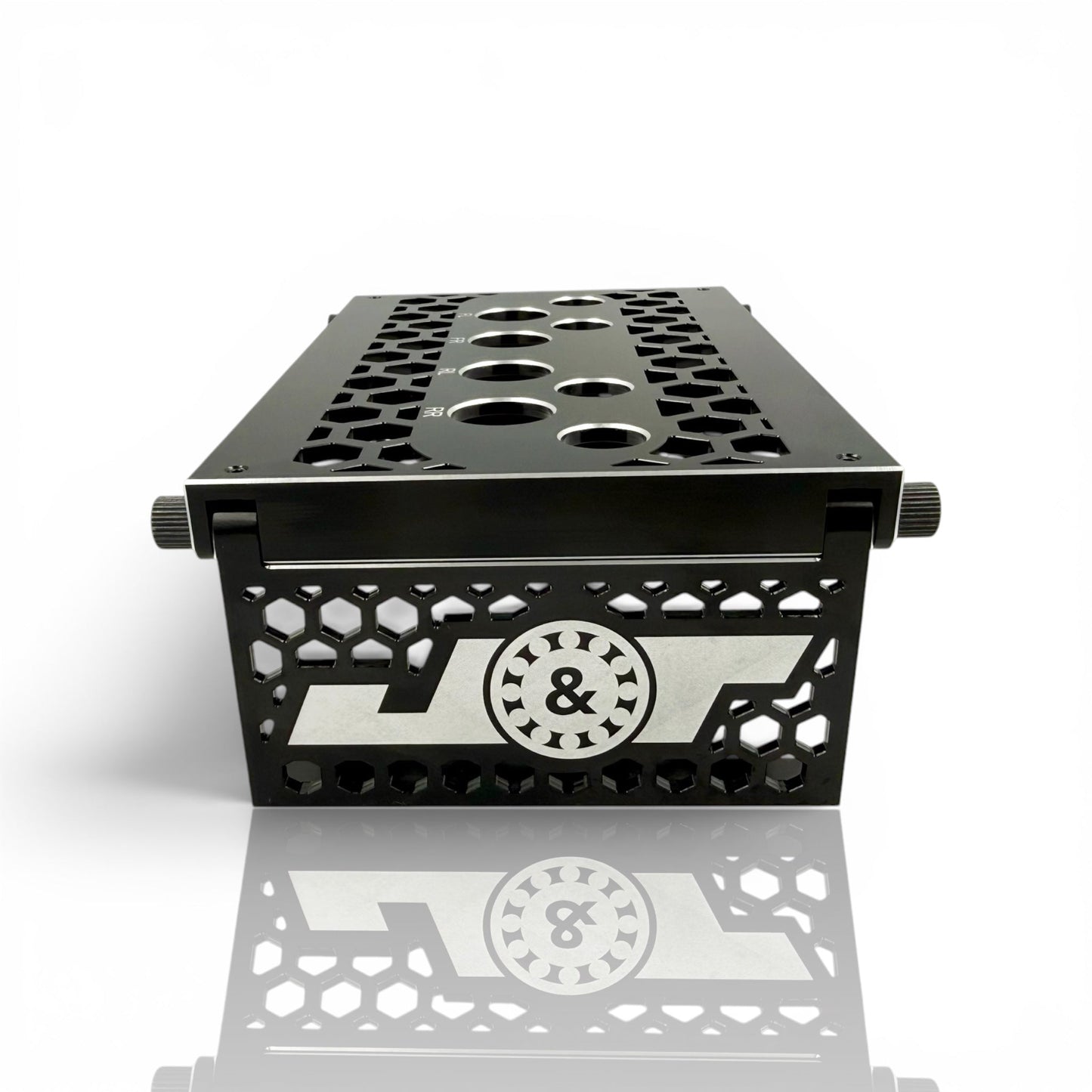 J&T Machined Aluminum Folding Car Stand 1/10 Scale