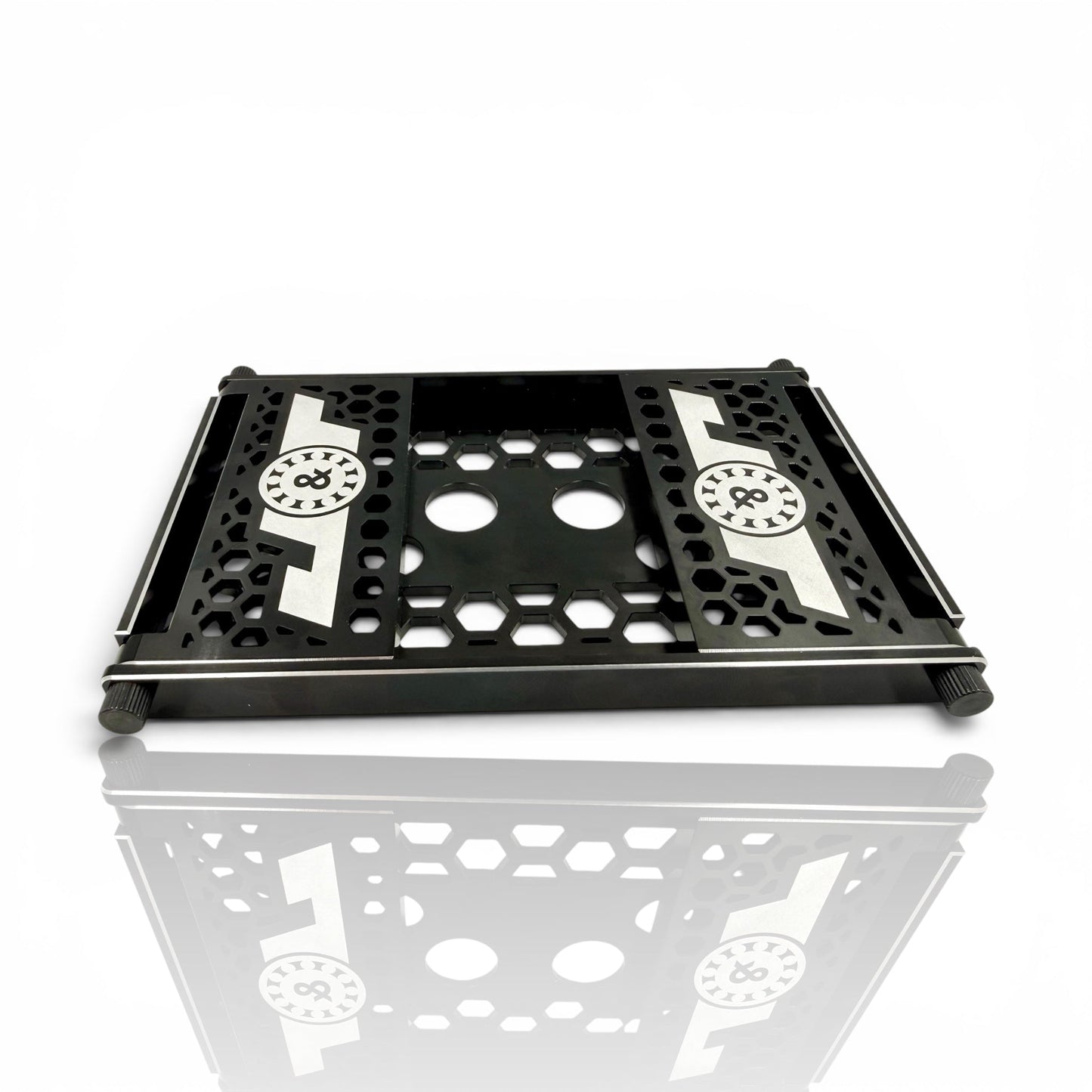 J&T Machined Aluminum Folding Car Stand 1/10 Scale