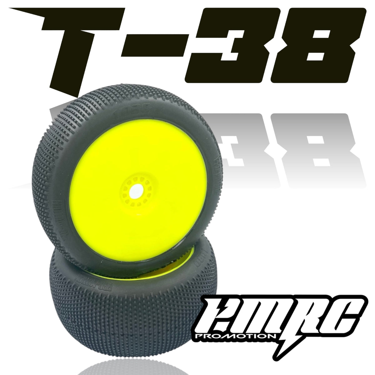 Pro Motion PMRC T-38 8th Scale Truggy Pre-Mount Yellow