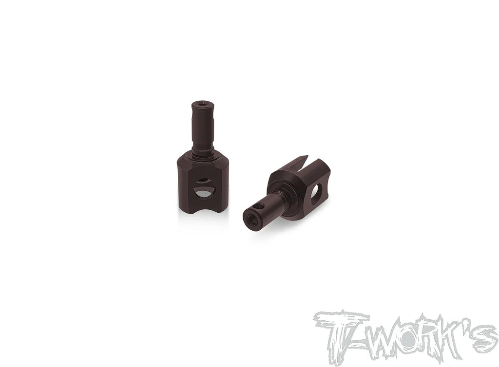 T-Works Spring Steel  F/R Diff Joint (Tekno NB/EB48 2.2) 2pcs