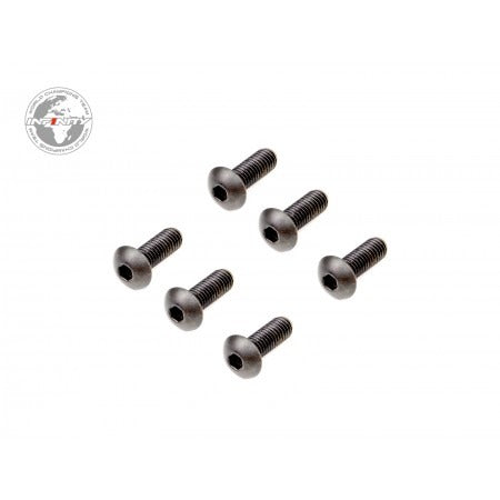 INFINITY M5x14mm TITANIUM UFO HEAD SCREW (6pcs)