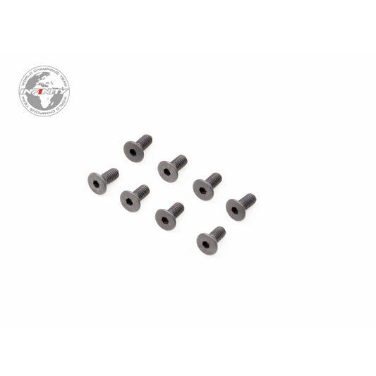 INFINITY M2.5x6mm FLAT HEAD SCREW (8pcs)