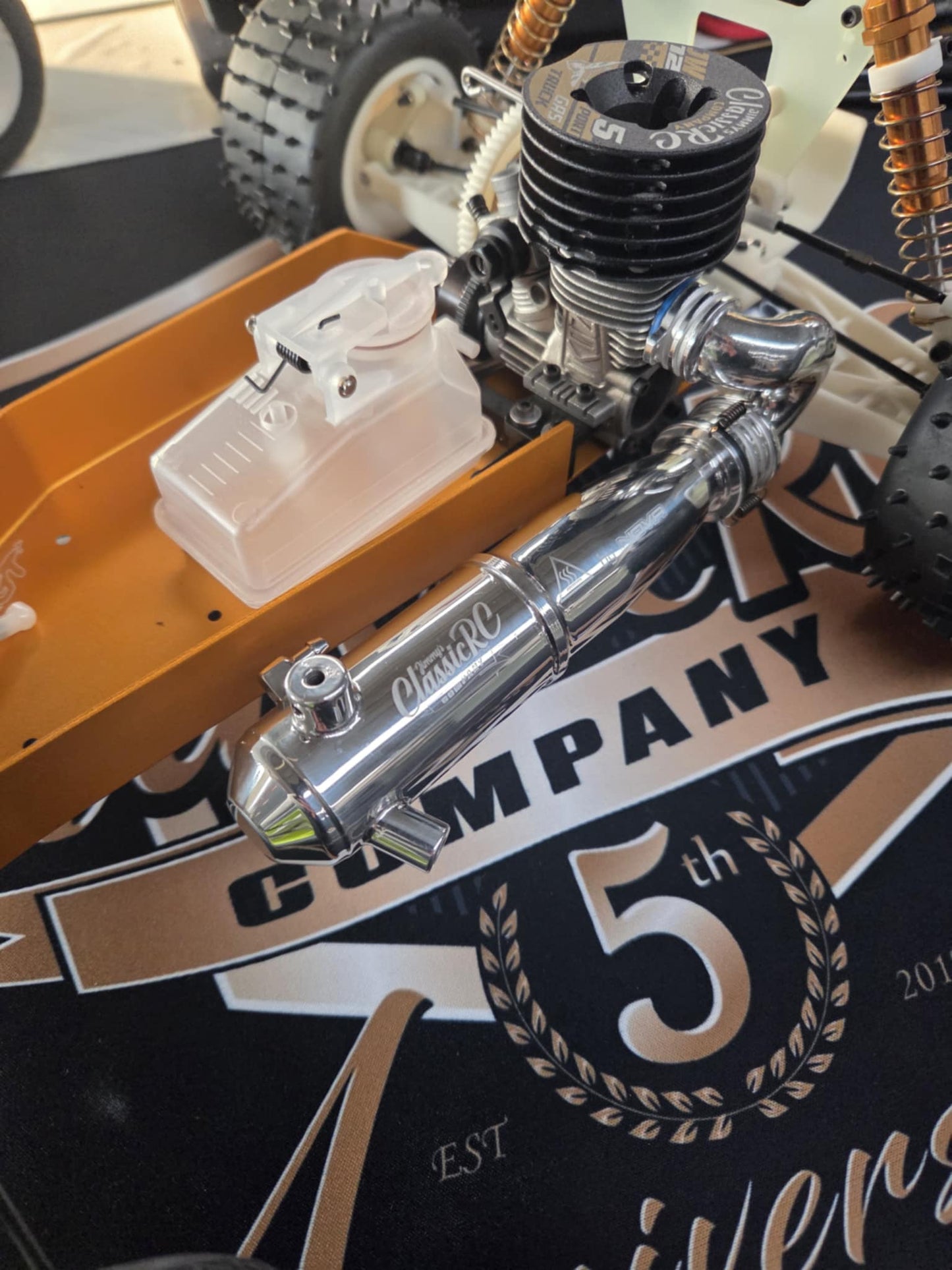 Classic Stadium Truck Exhaust - 2wd Rear Exhaust