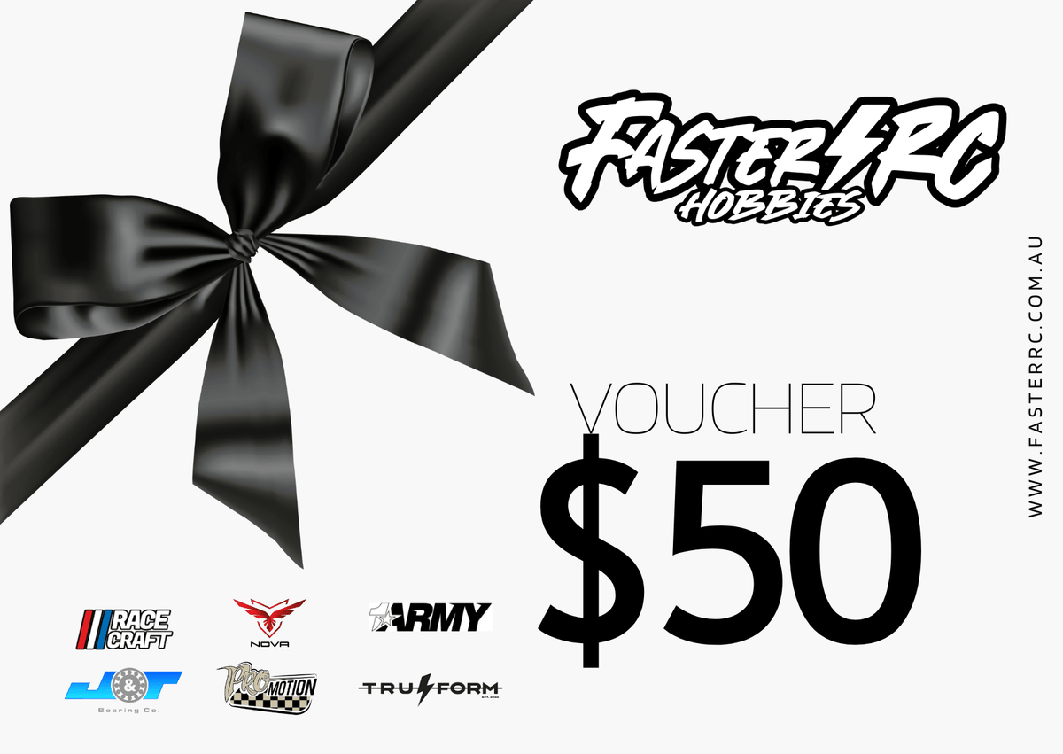 Faster RC Gift Card - Faster RC HobbiesFaster RC HobbiesFaster RC Hobbies