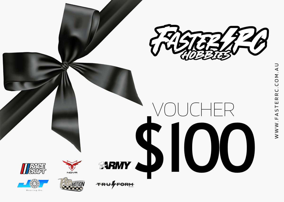 Faster RC Gift Card - Faster RC HobbiesFaster RC HobbiesFaster RC Hobbies