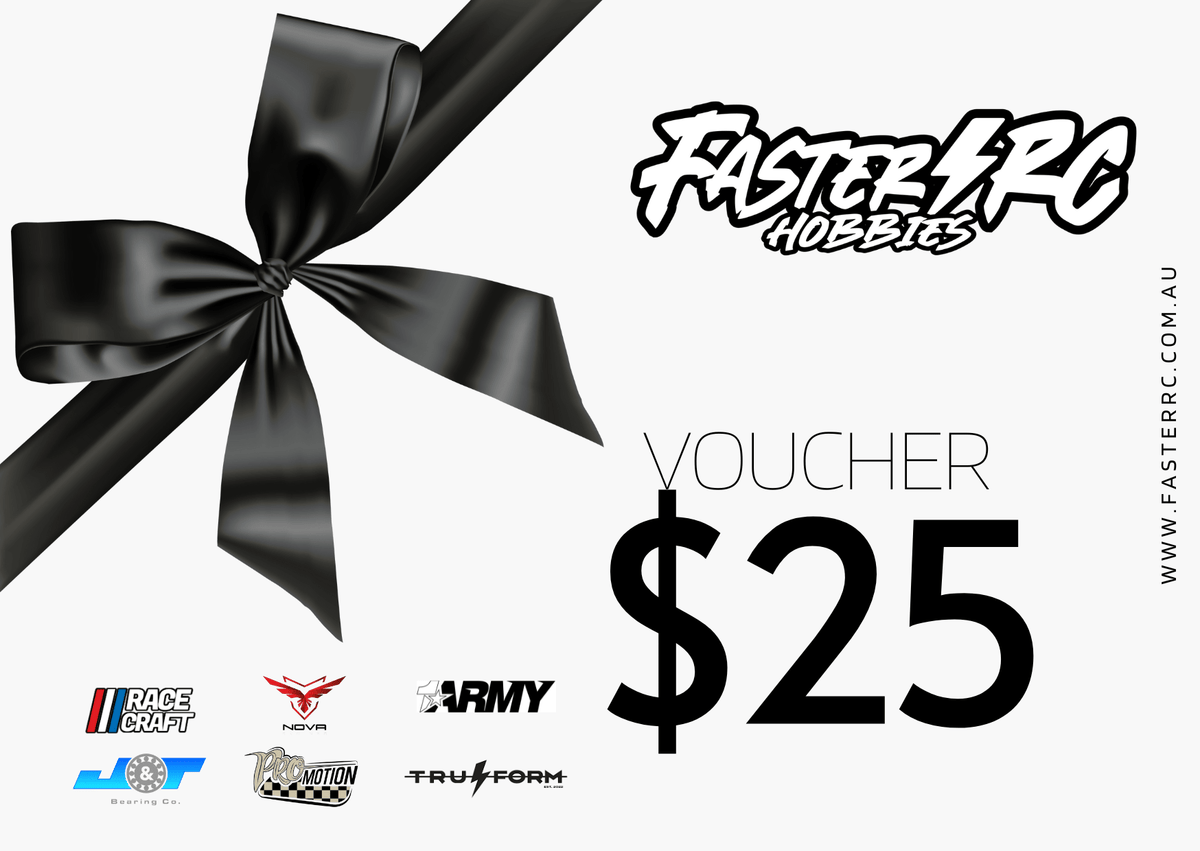 Faster RC Gift Card - Faster RC HobbiesFaster RC HobbiesFaster RC Hobbies