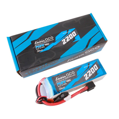 GENS ACE G-TECH 4S 2200MAH 45C 14.8V SOFT PACK LIPO BATTERY (1TO3) - Starter Box - Faster RC HobbiesFaster RC HobbiesFaster RC HobbiesGEA224S45T3GT