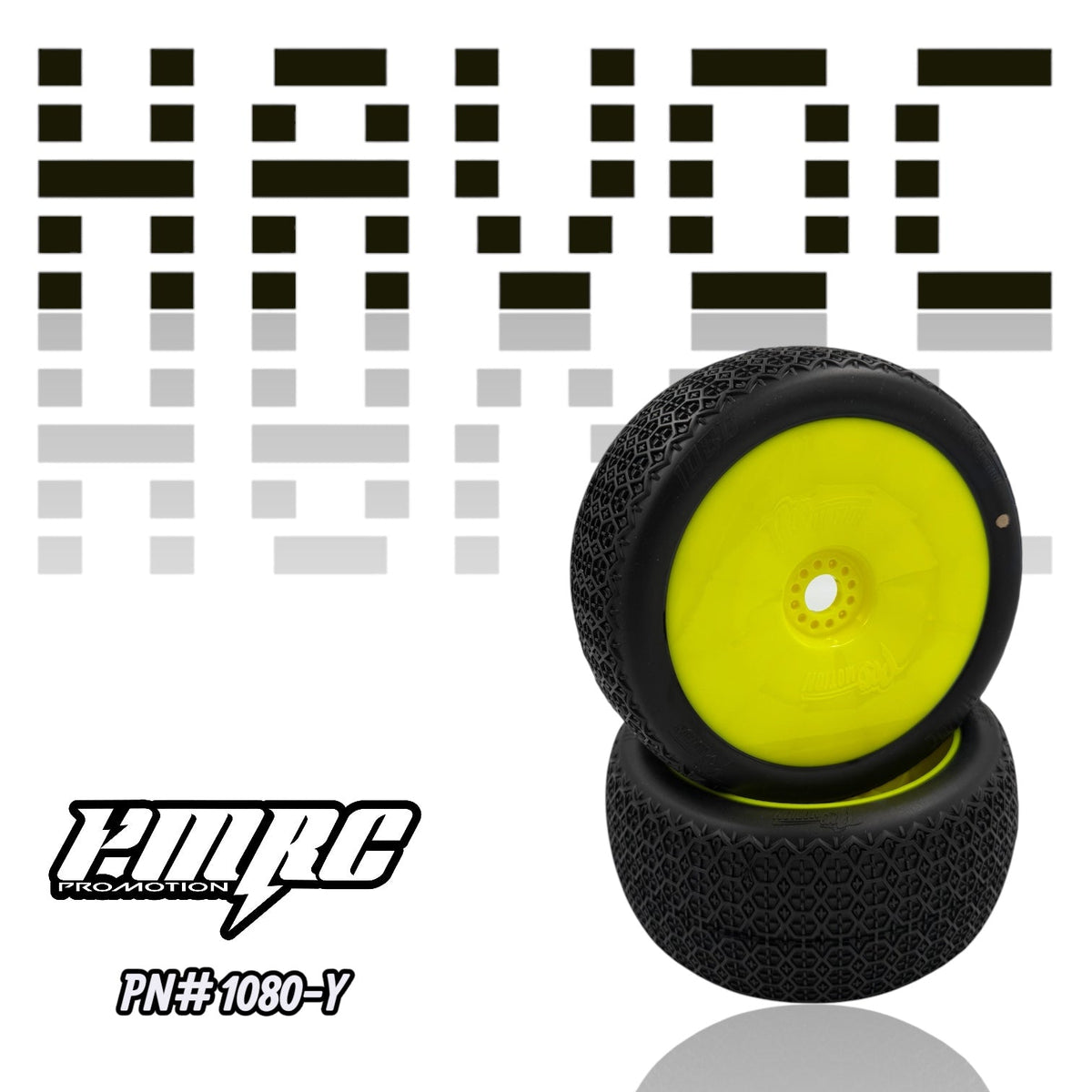 Havoc 8th Scale Truggy Pre-Mount Yellow - Faster RC HobbiestiresPro-Motion TiresFaster RC Hobbies1080-T1-Y