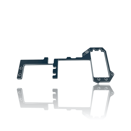 HB D819 Aluminum Radio Stiffener - Faster RC HobbiesAluminum Option PartsJ&T Bearing CoFaster RC HobbiesJT10761