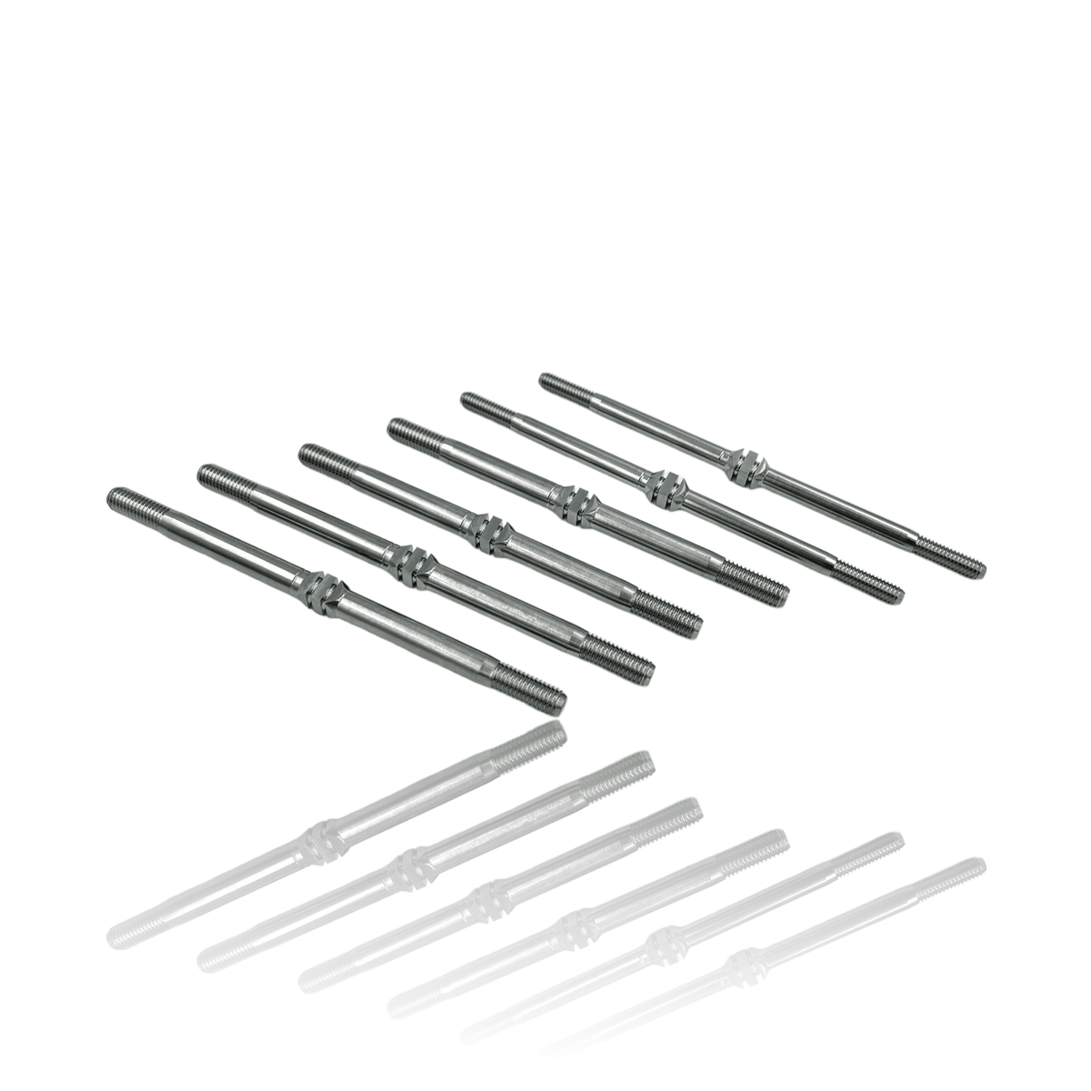 HB D8T/E8T Evo 3 Titanium "Milled'' Turnbuckles - Faster RC HobbiesTitaniumJ&T Bearing CoFaster RC HobbiesJT10783