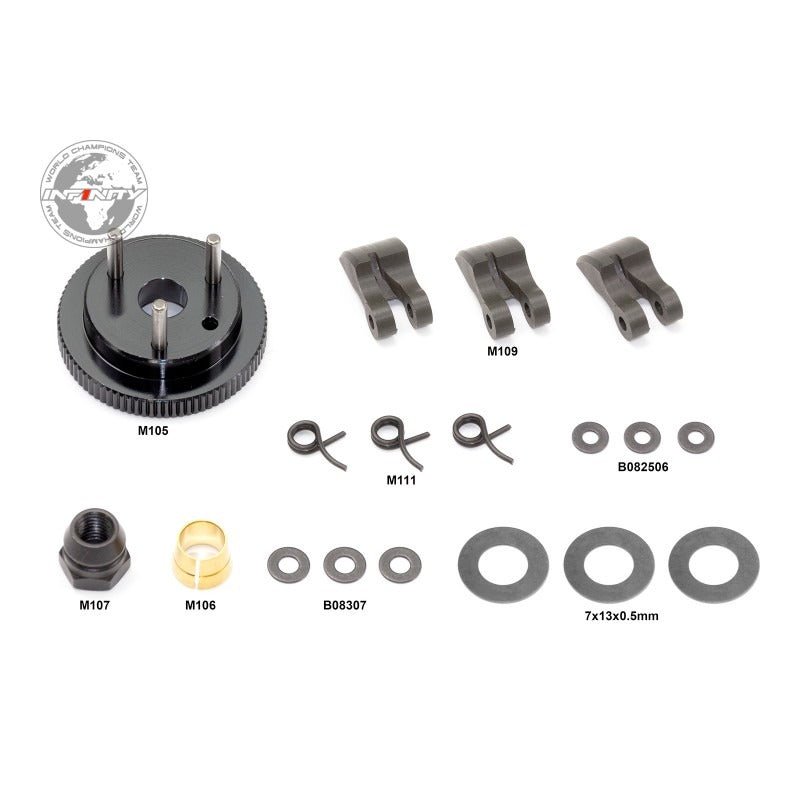INFINITY CLUTCH KIT (3 SHOES) - Faster RC HobbiesInfinityFaster RC HobbiesM156