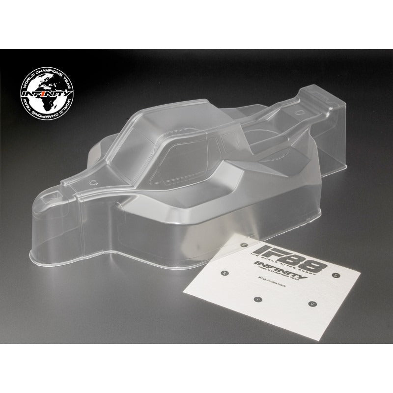 INFINITY IFB8 LIGHTWEIGHT BODY SHELL (CLEAR) - Faster RC HobbiesFaster RC HobbiesFaster RC HobbiesM145LW