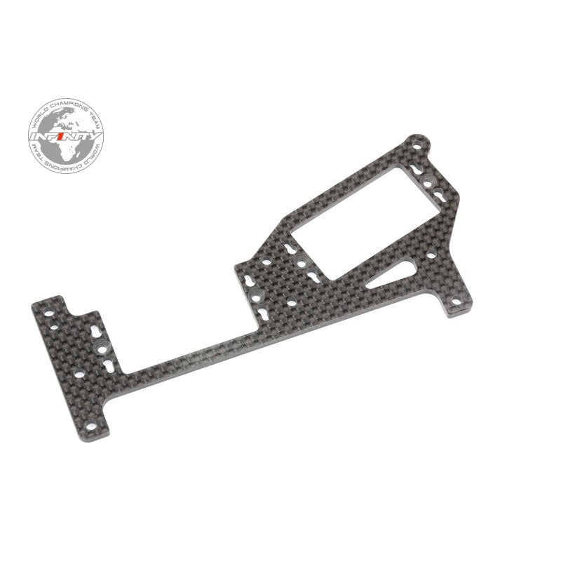 INFINITY M037 - RADIO TRAY PLATE (CFRP) - Faster RC HobbiesSpare PartsInfinity RCFaster RC HobbiesM037
