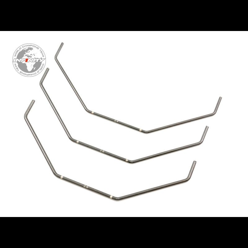 INFINITY M073 - REAR ARB SET (2.4/2.6/2.8mm) - Faster RC HobbiesSpare PartsInfinity RCFaster RC HobbiesM073
