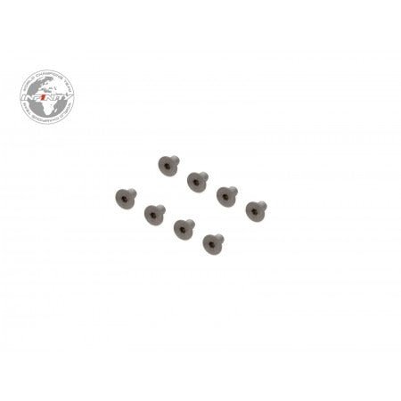 INFINITY M2.5x4mm FLAT HEAD SCREW (8pcs) - Faster RC HobbiesInfinityFaster RC HobbiesB022504