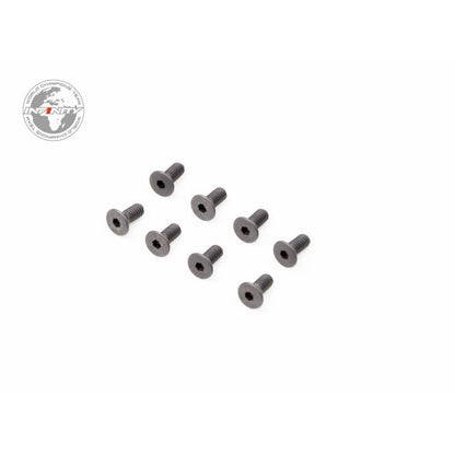 INFINITY M2.5x6mm FLAT HEAD SCREW (8pcs) - Faster RC HobbiesInfinityFaster RC HobbiesB022506