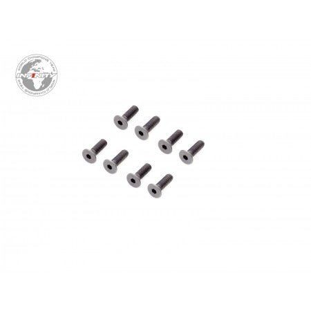 INFINITY M2.5x8mm FLAT HEAD SCREW (8pcs) - Faster RC HobbiesInfinityFaster RC HobbiesB022508