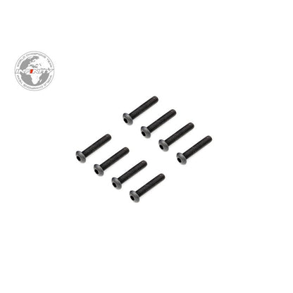 INFINITY M3x16mm BUTTON HEAD SCREW (8pcs) - Faster RC HobbiesInfinityFaster RC HobbiesB01316