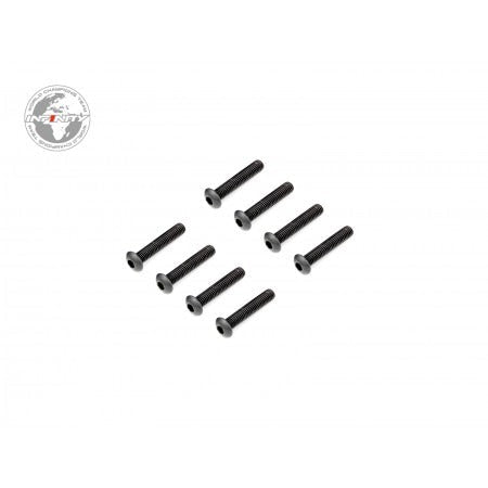 INFINITY M3x16mm BUTTON HEAD SCREW (8pcs) - Faster RC HobbiesInfinityFaster RC HobbiesB01316