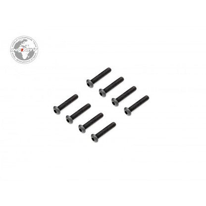 INFINITY M3x16mm BUTTON HEAD SCREW (8pcs) - Faster RC HobbiesInfinityFaster RC HobbiesB01316