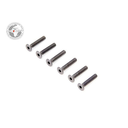 INFINITY M3x16mm FLAT HEAD SCREW (6pcs) - Faster RC HobbiesInfinityFaster RC HobbiesB02316