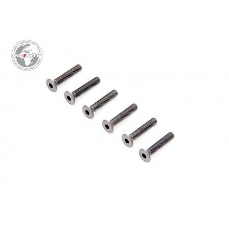 INFINITY M3x16mm FLAT HEAD SCREW (6pcs) - Faster RC HobbiesInfinityFaster RC HobbiesB02316