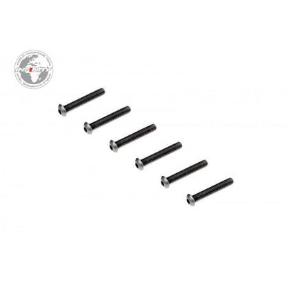INFINITY M3x20mm BUTTON HEAD SCREW (6pcs) - Faster RC HobbiesInfinityFaster RC HobbiesB01320
