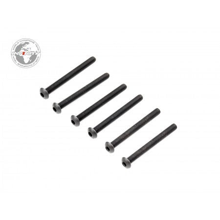 INFINITY M3x30mm BUTTON HEAD SCREW (6pcs) - Faster RC HobbiesInfinityFaster RC HobbiesB01330