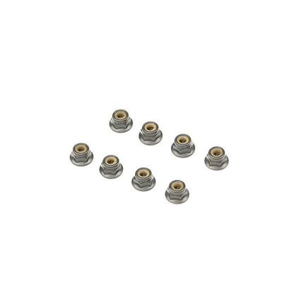INFINITY M4 FLANGED NYLON NUT (Black/8pcs) - Faster RC HobbiesInfinityFaster RC HobbiesB07403
