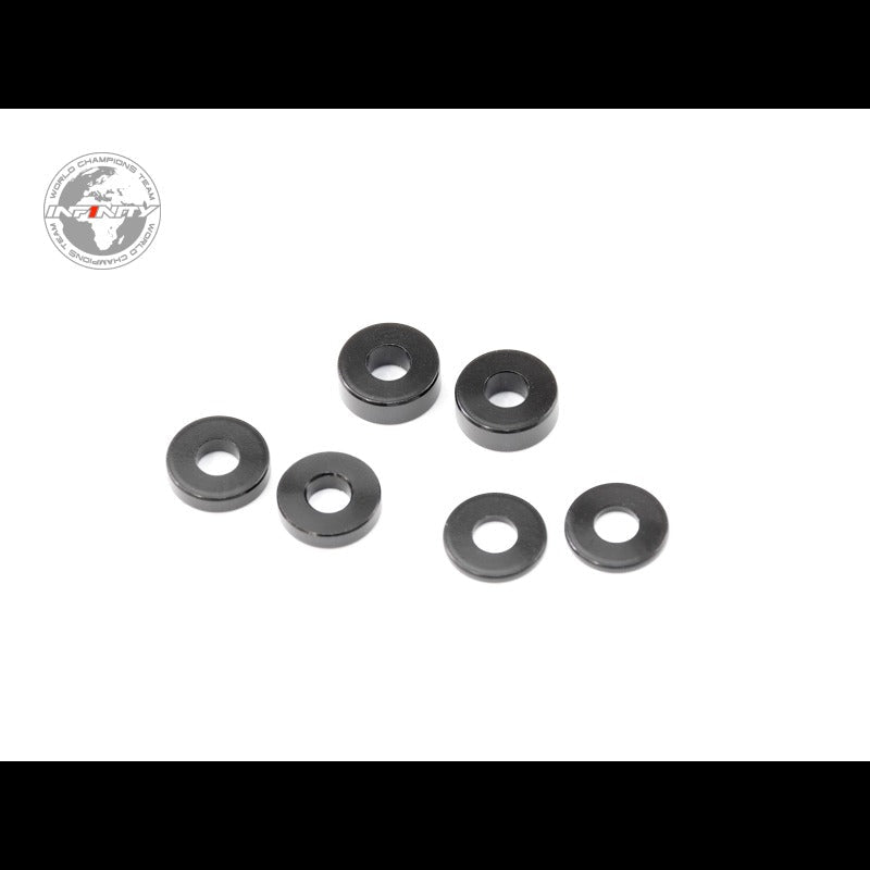 INFINITY WASHER 3.5x8.5mm ALUMINUM (1/2/3mm 2pcs each) - Faster RC HobbiesFaster RC HobbiesFaster RC HobbiesM151