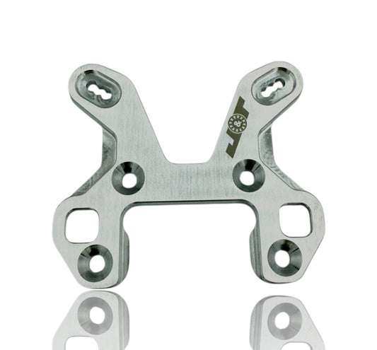 J&T Aluminum Split Shock Tower AE RC8B4.1 16Kpi Front - Faster RC HobbiesAluminum Option PartsJ&T Bearing CoFaster RC HobbiesJT12317