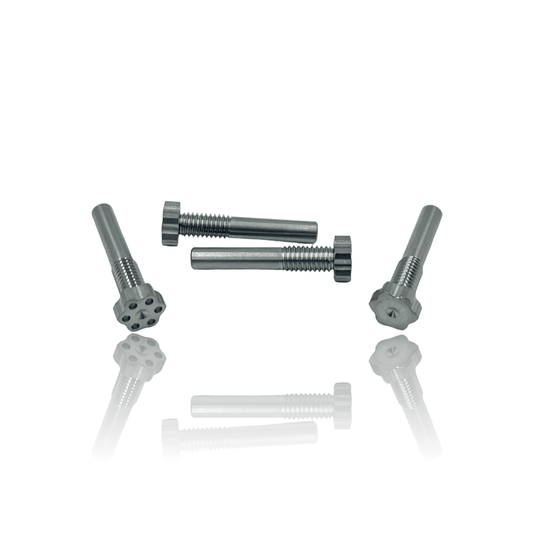 J&T Premium Titanium Lower Shock Screw Set - Faster RC HobbiesTitaniumJ&T Bearing CoFaster RC HobbiesJT10835