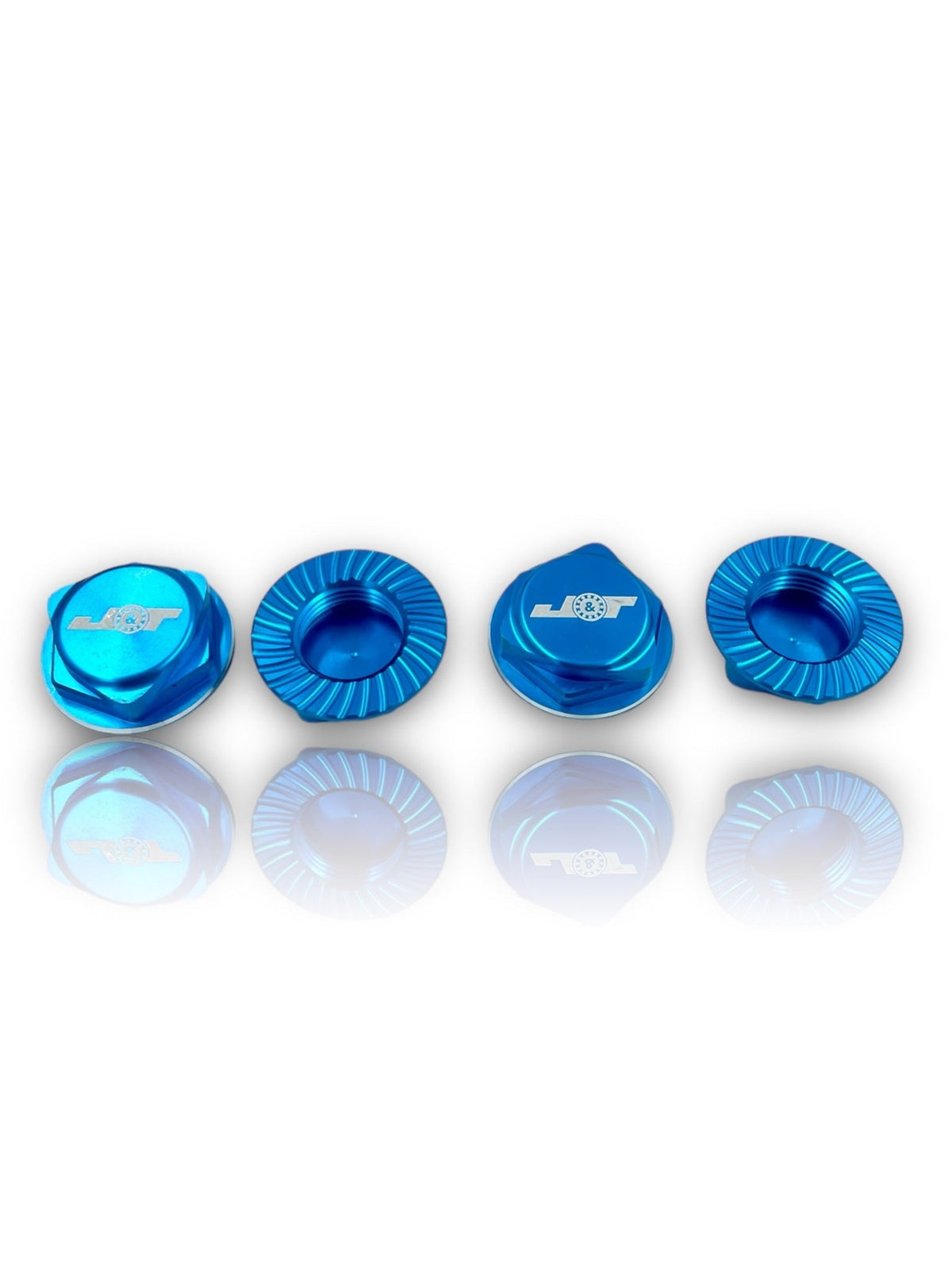 J&T Serrated Closed 17mm Wheel Nuts - Faster RC HobbiesAluminum Option PartsJ&T Bearing CoFaster RC HobbiesJT11160-LB