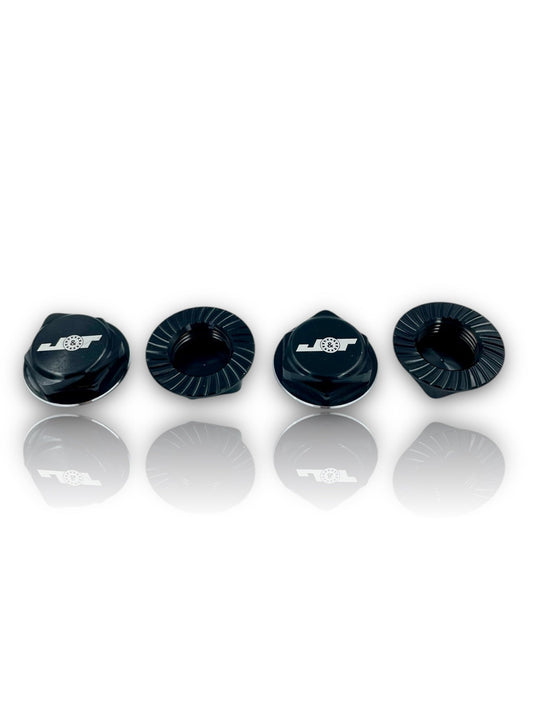 J&T Serrated Closed 17mm Wheel Nuts - Faster RC HobbiesAluminum Option PartsJ&T Bearing CoFaster RC HobbiesJT11160-B