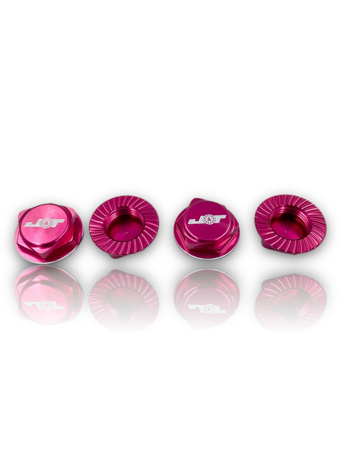 J&T Serrated Closed 17mm Wheel Nuts - Faster RC HobbiesAluminum Option PartsJ&T Bearing CoFaster RC HobbiesJT11160-PK