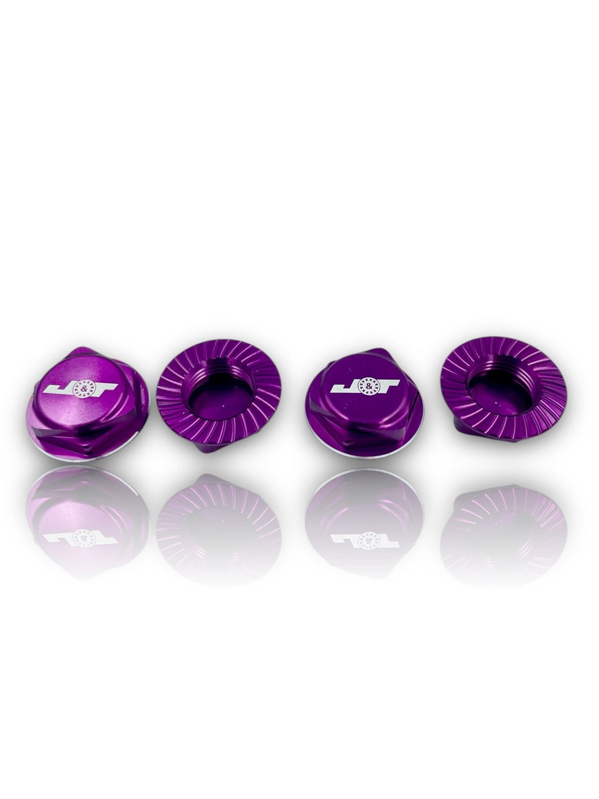 J&T Serrated Closed 17mm Wheel Nuts - Faster RC HobbiesAluminum Option PartsJ&T Bearing CoFaster RC HobbiesJT11160-P