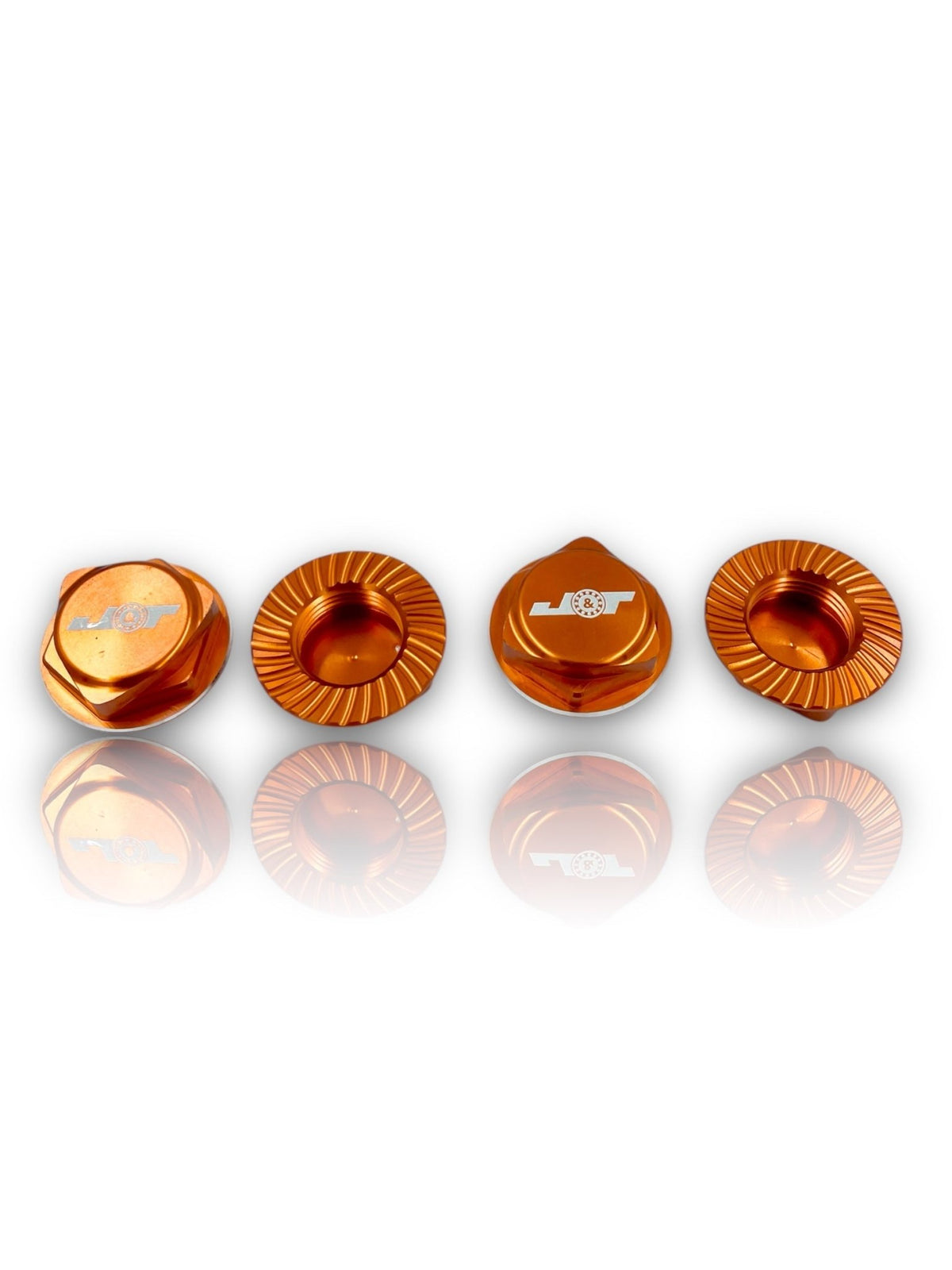 J&T Serrated Closed 17mm Wheel Nuts - Faster RC HobbiesAluminum Option PartsJ&T Bearing CoFaster RC HobbiesJT11160-O