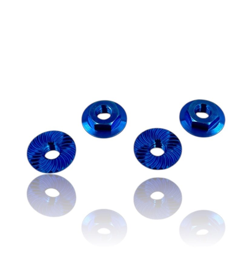 J&T Titanium M4 Surelock Wheel Nuts - Faster RC HobbiesTitaniumJ&T Bearing CoFaster RC HobbiesJT12179