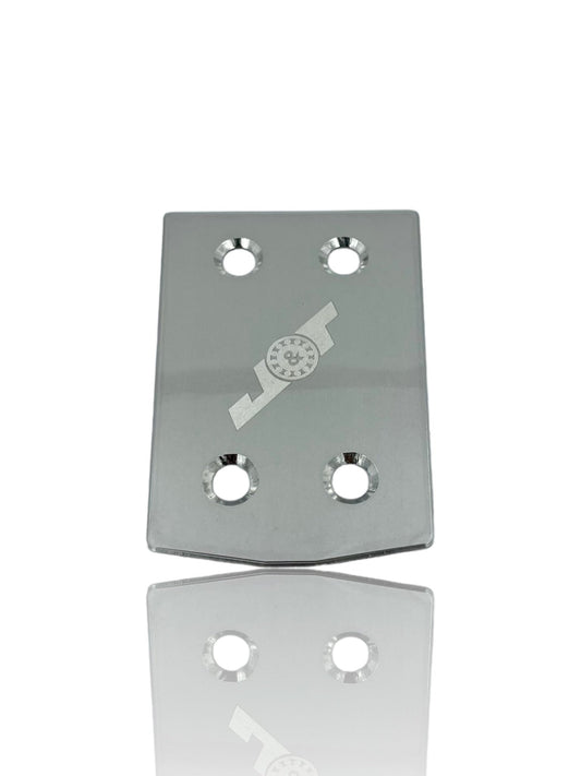 J&T TLR 8ight X 2.0 Stainless Skid Plate Rear - Faster RC HobbiesAluminum Option PartsJ&T Bearing CoFaster RC HobbiesJT10843-2