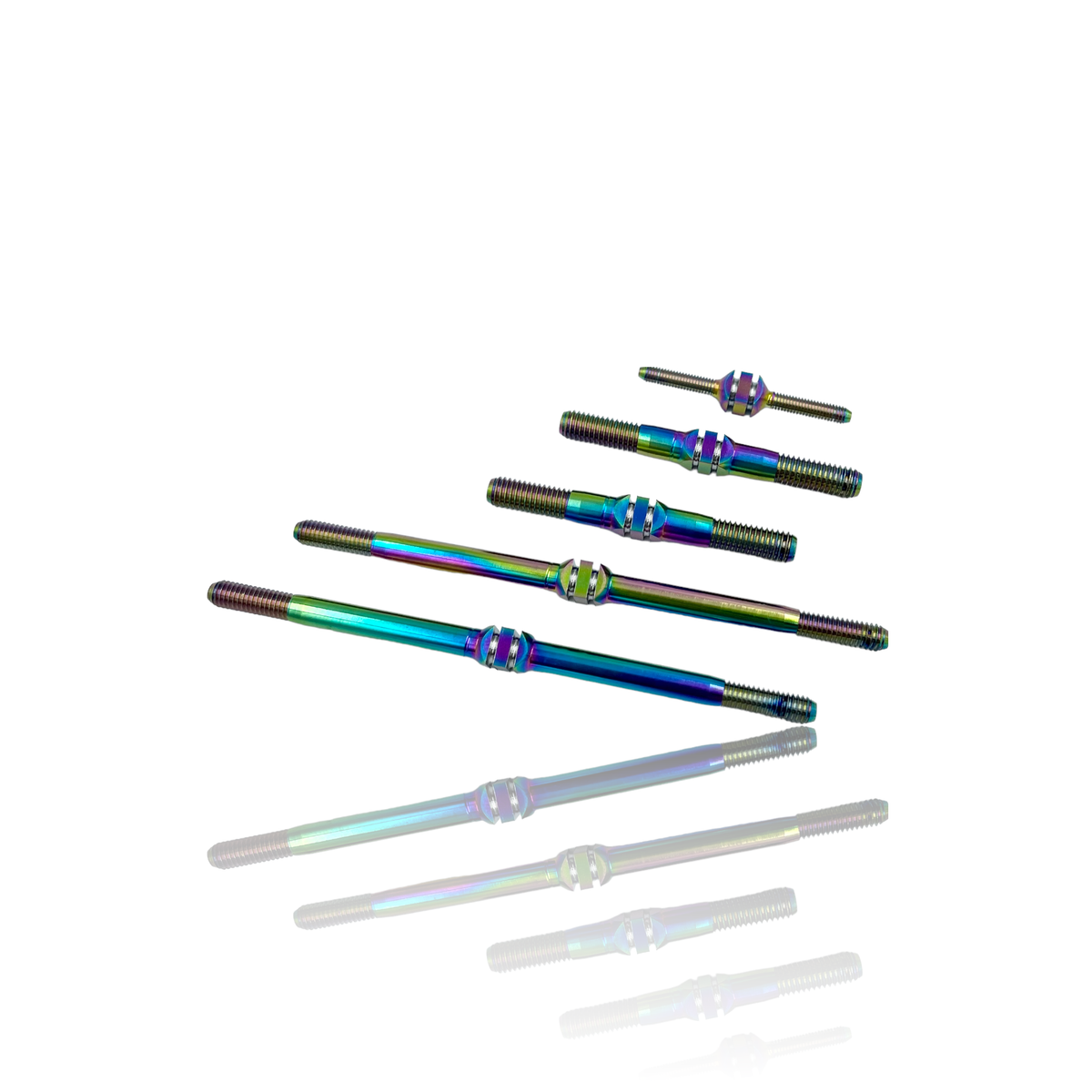 Kyosho MP10T Titanium "Milled'' Turnbuckles - Faster RC HobbiesTitaniumJ&T Bearing CoFaster RC HobbiesJT11149