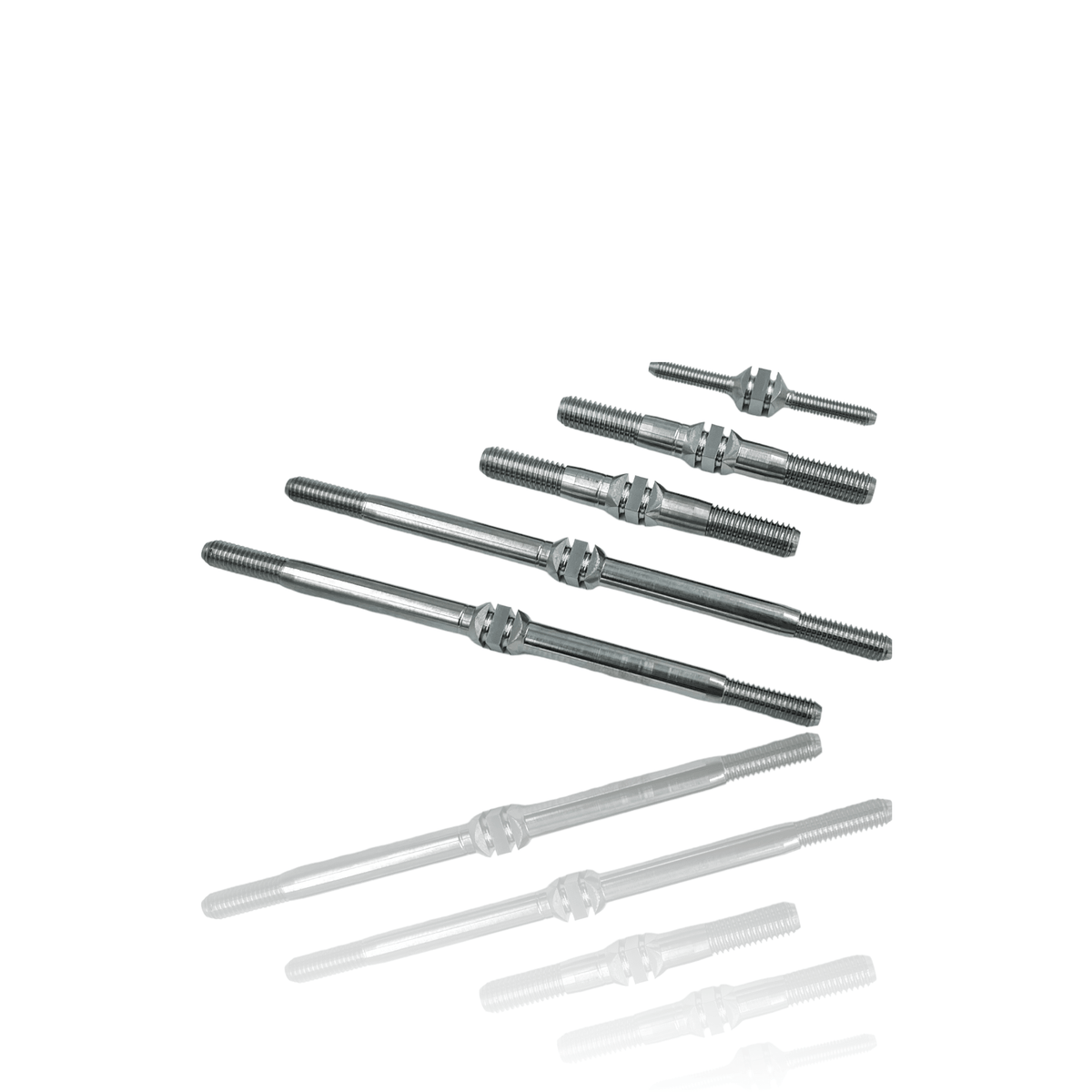 Kyosho MP10T Titanium "Milled'' Turnbuckles - Faster RC HobbiesTitaniumJ&T Bearing CoFaster RC HobbiesJT11145