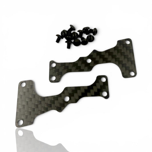 Kyosho MP11 Front Arm Inserts (Bottom) - Faster RC HobbiesUniversal Carbon PartsJ&T Bearing CoFaster RC HobbiesJT12967